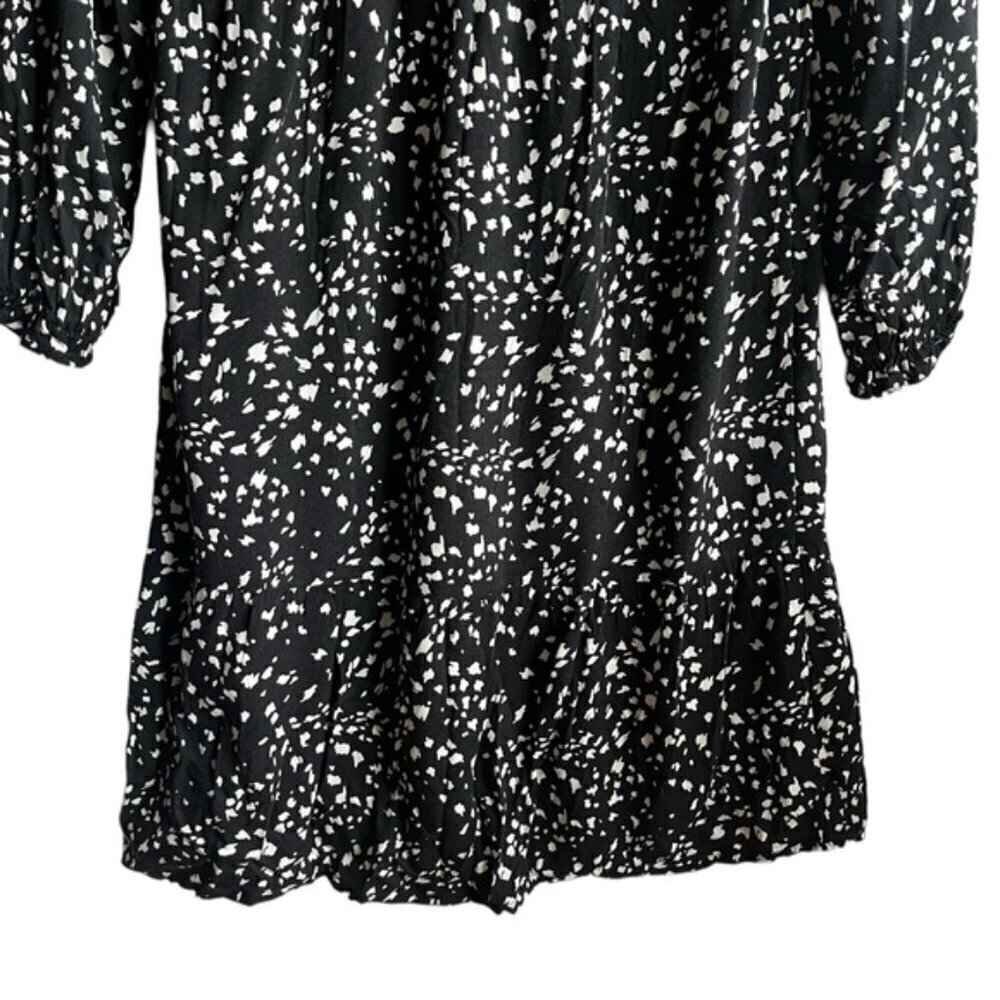 Park & Fifth Dress Size XS Black and White Midi Made in Canada 🇨🇦 - Picture 13 of 16